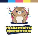 IDENTIDAD VISUAL_MC Identidad visual Marmota Creativa para taller de arte