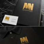 MNaplicaciones Papelería corporativa Metrópolis Nova para identidad visual inmobiliaria